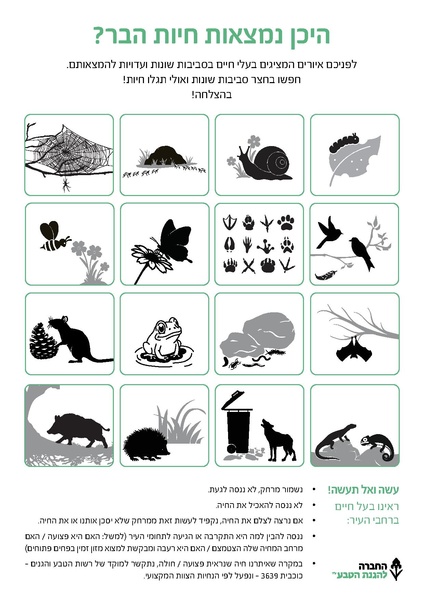 קובץ:היכן נמצאות חיות הבר .pdf